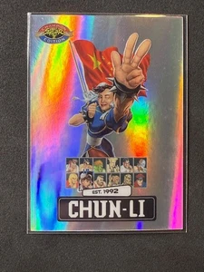 2025 Chun-Li Street Fighter 2 Champion Edition Silver Promo smc card #1 PSA - Foto 1 di 2