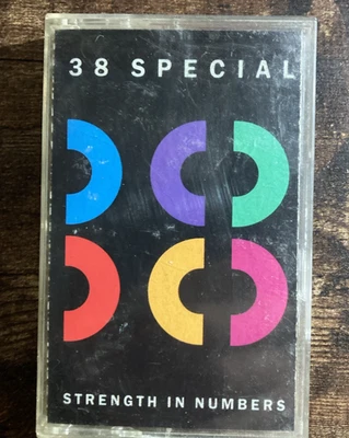 38 Special Strength in Numbers Cassette Tape Classic Rock Metal 80s VTG Music - Image 1 of 3
