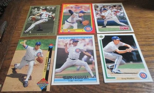 6b) Greg Maddux baseball cards Upper Deck Leaf Topps Pinnacle Chicago Cubs - Picture 1 of 2