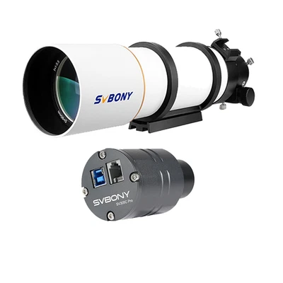 Телескоп-рефрактор SVBONY SV48P 2 дюйма 90 + планетарная камера планетарная фотография - Изображение 1 из 4