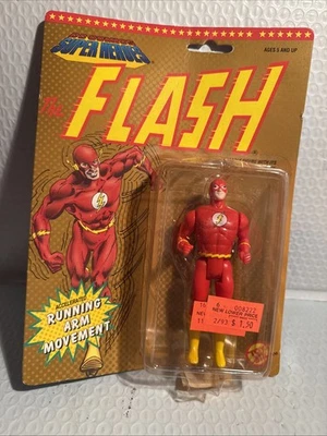 Figura de acción DC Comics Super Heroes The Flash Toy Biz 1990 de colección Foto 1 de 4