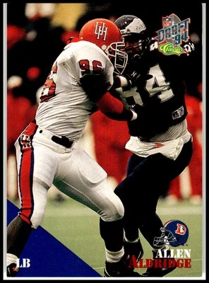 1994 Classic NFL Draft #89 Allen Aldridge - Image 1 of 2
