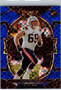 2022 Panini Select - Concourse Cole Strange #91 Blue Prizm /199 (RC) - Bild 1 von 2