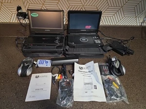 Audiovox D1917 PK Portable Car DVD Player 9" Widescreen Bundle - Picture 1 of 15