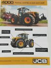 JCB FASTRAC SERIE 4000 Traktoren Prospekt ( 3103 )