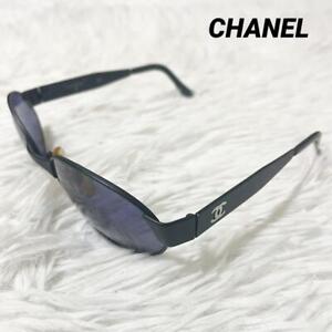 CHANEL Chanel sunglasses, women's, oval, colored lenses.