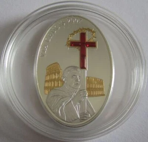 Cook Islands 5 Dollars 2007 Way of the Cross Silver - Picture 1 of 2