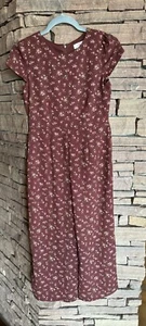 G B Girls Sz 12 Short Sleeve Romper Jumpsuit - Picture 1 of 3