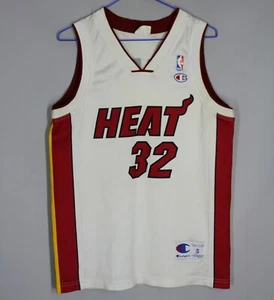 NBA MIAMI HEAT BASKETBALL SHIRT JERSEY CHAMPION SHAQUILE O'NEAL #32 SIZE M - Picture 1 of 4