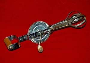 Gadgets de cocina de colección Batidor de huevos A&J EKCO Hecho en Binghamton NY EE. UU. Años 50 - Imagen 1 de 4