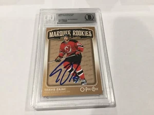 Travis Zajac Signed Autographed Card Slabbed Encapsulated Beckett BAS COA a - Picture 1 of 2