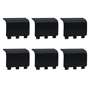 Lot Of 6 Battery Cover For Xbox Series X/s Black Not For Xbox One/elite 1&2