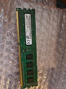 2 X 2GB DDR3 PC3-12800U non-ECC DDR3-1600 U-DIMM RAM SPEICHER Gebraucht - Bild 1 von 2