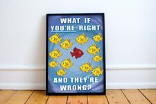 What If You're Right And They're Wrong Poster! Fargo inspired. Martin Freeman