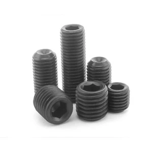 Juego de enchufes M3 M4 tornillos punto de taza tornillo zócalo Allen clase 12.9 aleación acero - Imagen 1 de 6