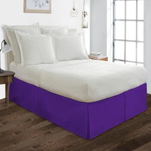 Beauty Sleep 1 PC 1200 Thread Count Egyptian Cotton 'Bed Skirt' - Picture 1 of 38