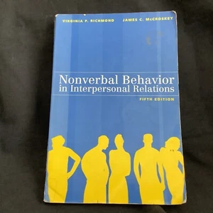 Nonverbal Behavior in Interpersonal Relations by Virginia P. Richmond and James - Picture 1 of 7
