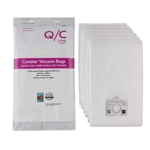 6 Kenmore Sears Type Q/C HEPA Vacuum Bags Style 5055 20-50558 50557 53292 NEW - Picture 1 of 11
