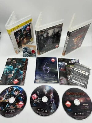 Biohazard 5,6,Operetion Raccoon City Set 3 Tested PlayStation 3 PS3 Japan Games - Image 1 of 4
