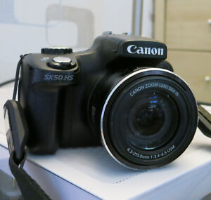 Canon PowerShot SX50 HS 12.1 MP Digitalkamera - Schwarz