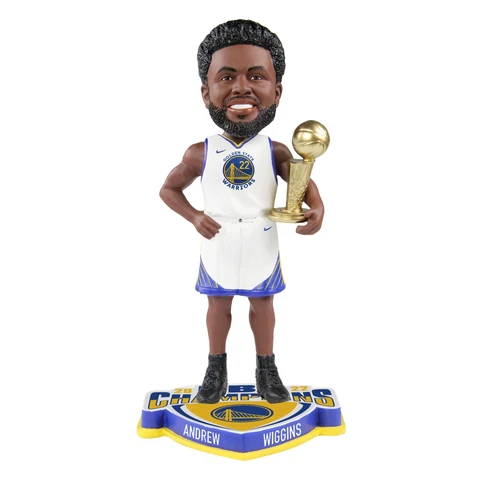 Andrew Wiggins Golden State Warriors 2022 NBA Champions Bobblehead Basketball Cover