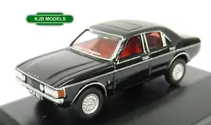 BNIB OO GAUGE OXFORD DIECAST 1:76 76FC006 Ford Consul Granada Black Car - Picture 1 of 2