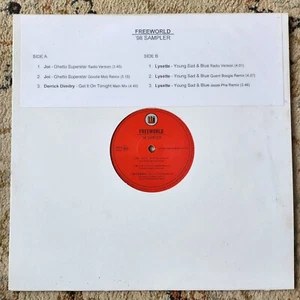 Freeworld '98 Sampler 12" Vinyl Record - Picture 1 of 4