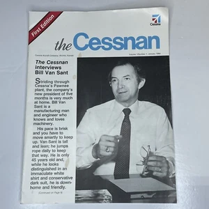 Pubblicazione Dipendenti Vintage The Cessnan Cessna Aircraft Company, Prima Edizione - Foto 1 di 5