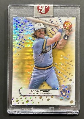 2023 Topps Pristine Robin Yount 50/50 - Image 1 of 2