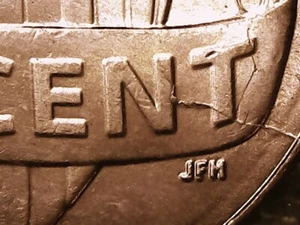 Beautiful 2021 Lincoln Shield Die Crack Reverse Error - Picture 1 of 3