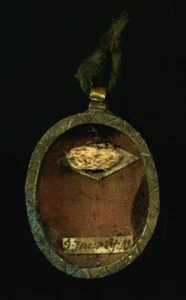 Klosterarbeit reliquie S.JACOBI MAYOR AP. 18.Jh. - Bild 1 von 2