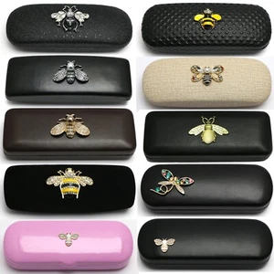 Crystals Insect Hard Glasses Case Fashion Stylish Spectacle Reading Storage Case - Picture 1 of 41