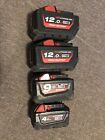 milwaukee Battery’s X4 Spares Or Repair M18