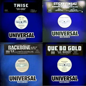Backbone- O.K., Sticky Fingaz, Que Bo Gold- Lil' Buddy, Twise- Uh-Uhh 4 RECORDS - Imagen 1 de 8