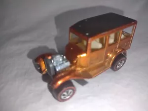 1969 Hot Wheels Redline CLASSIC 31 FORD WOODY Orange USA ~NICE ORIGINAL CAR~ - Picture 1 of 7