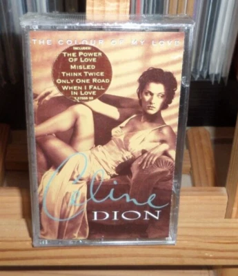 CELINE DION THE COLOUR OF MY LOVE NEW CASSETTE THE POWER OF LOVE THINK TWICE MIS - Image 1 of 3