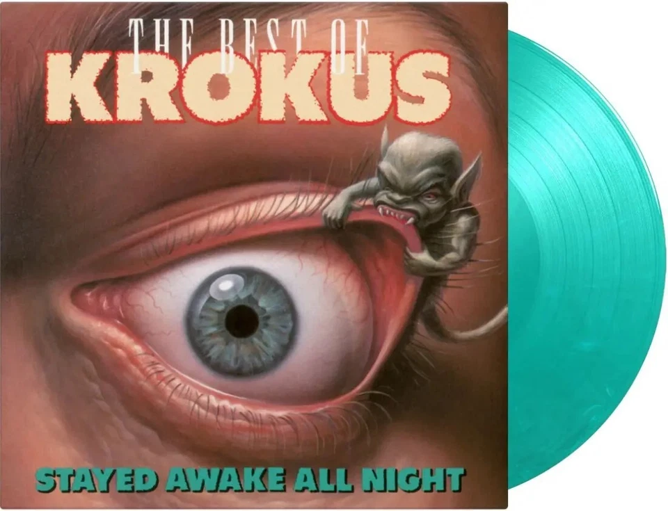 KROKUS Stayed Awake All Night LP Album vinyl record limited green numbered 180g - Image 1 of 4