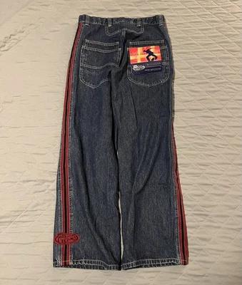 🟥🟥🟥 VINTAGE LEE PIPES JEANS 90s RARE 16R 28” WAIST X 29.5” INSEAM NEW W/ TAGS - Image 1 of 4