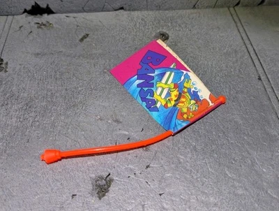 TMNT TEENAGE MUTANT NINJA TURTLES BANZAI FLAG ACCESSORY SURFER LEONARDO LEO RARE - Image 1 of 2