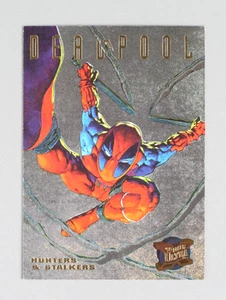 1994 Marvel Fleer Ultra Deadpool Silver #3 of 9 Hunter and Stalkers Chase Card - Picture 1 of 2