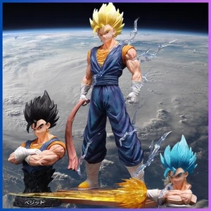 Superbe figurine Vegetto super saiyan Dragon ball Z 3 têtes 32cm NEUF. Livraison - Imagen 1 de 8