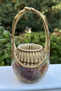 Antique Satsuma Meiji Period Cricket Cage - Picture 1 of 7