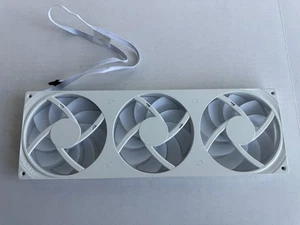 NZXT F360 RGB Core - 360mm Single-Frame Fan Unit with 3 x 120mm RGB Fans - Picture 1 of 2