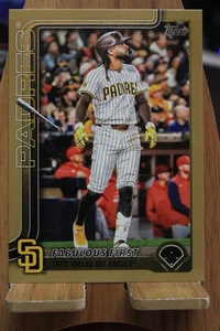 2025 Topps 'Fabulous First' (Fernando Tatis Jr.) GOLD /2025 - Picture 1 of 2