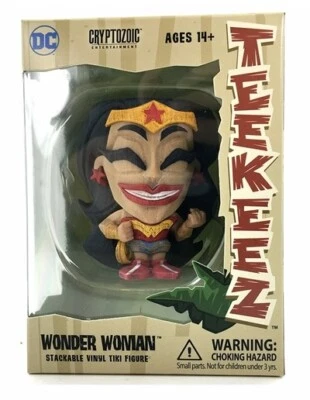 Wonder Woman Teekeez Stackable Vinyl Tiki Figure by Cryptozoic Entertainment - Image 1 of 2