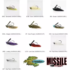 Raketenköder Ikes Mini-Schwimmvorrichtung (MJMSW516) - jede Farbe 5/16oz - Bild 1 von 21