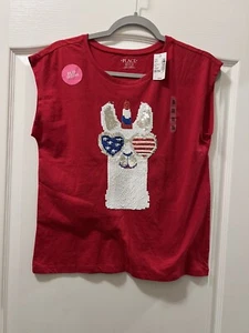 Girls Childrens Place Independence Day Shirt XXL - Picture 1 of 10