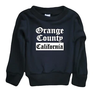 Baby Säugling Neugeborene Sweatshirts orange County Kalifornien Halloween lustiger Horror - Bild 1 von 2
