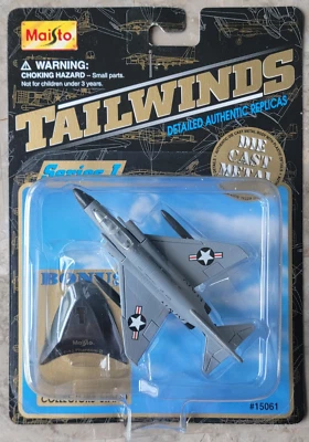 De colección Nuevo 1998 Maisto Tailwinds Diecast Marina de los Estados Unidos F-4J Phantom II VF-103 NUEVO EN PAQUETE Foto 1 de 4