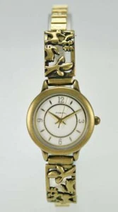Reloj Fossil para mujer acero inoxidable elástico oro fácil de leer 30 m plata batería cuarzo - Imagen 1 de 3